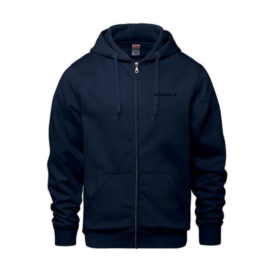 Unisex 75th Full Zip Sweater (Tone on Tone Logo)