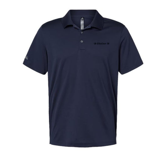 Adidas Men's - 75th Performance Polo (Tone on Tone Logo)