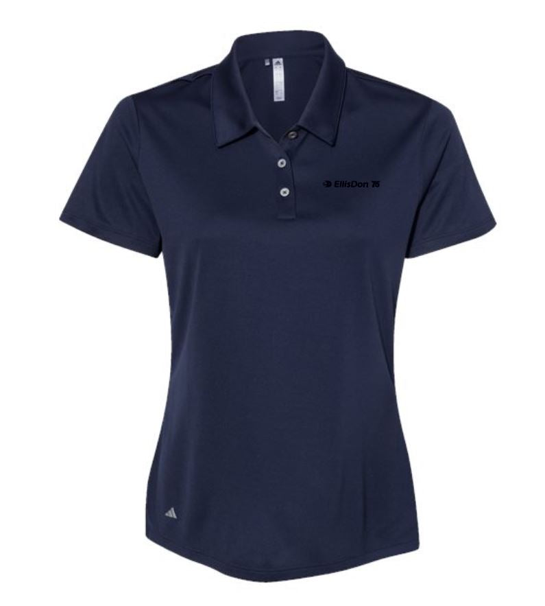 Adidas Women's - 75th Performance Polo (Tone on Tone Logo)
