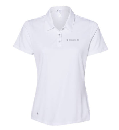 Adidas Women's - 75th Performance Polo (Tone on Tone Logo)