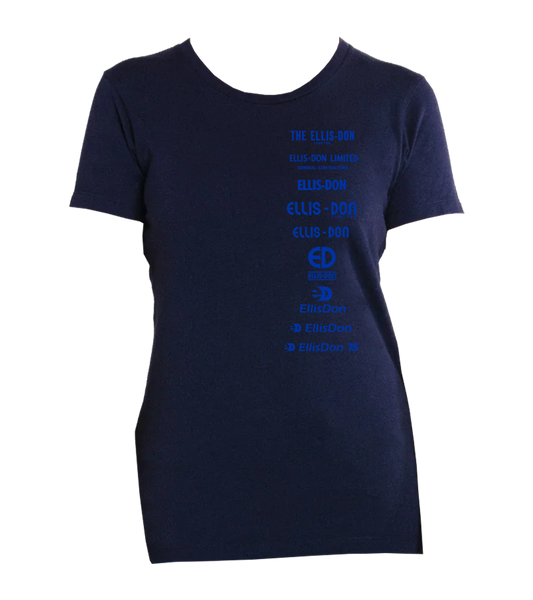 Woman's 75th Canoe Logo Evo Tee