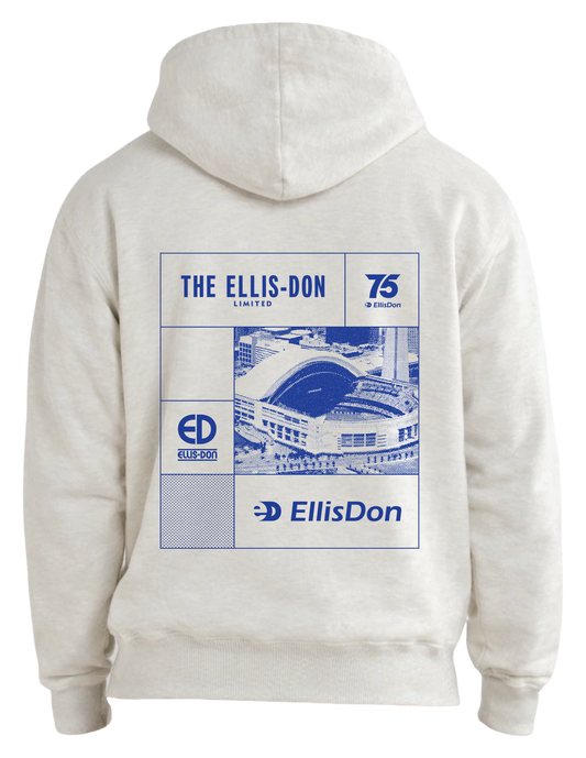 Unisex 75th Deluxe Hoody Halftone Skydome