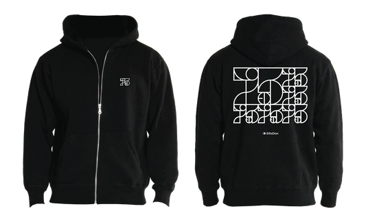 Unisex 75th Logan Zip Hoody 75 Block
