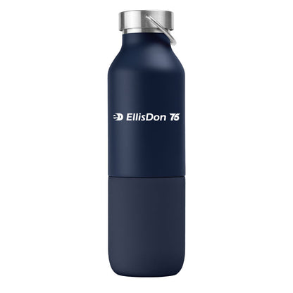75th  2-in-1 20 oz. Double-Wall Recycled Stainless Steel Bottle with 11 oz. Tumbler
